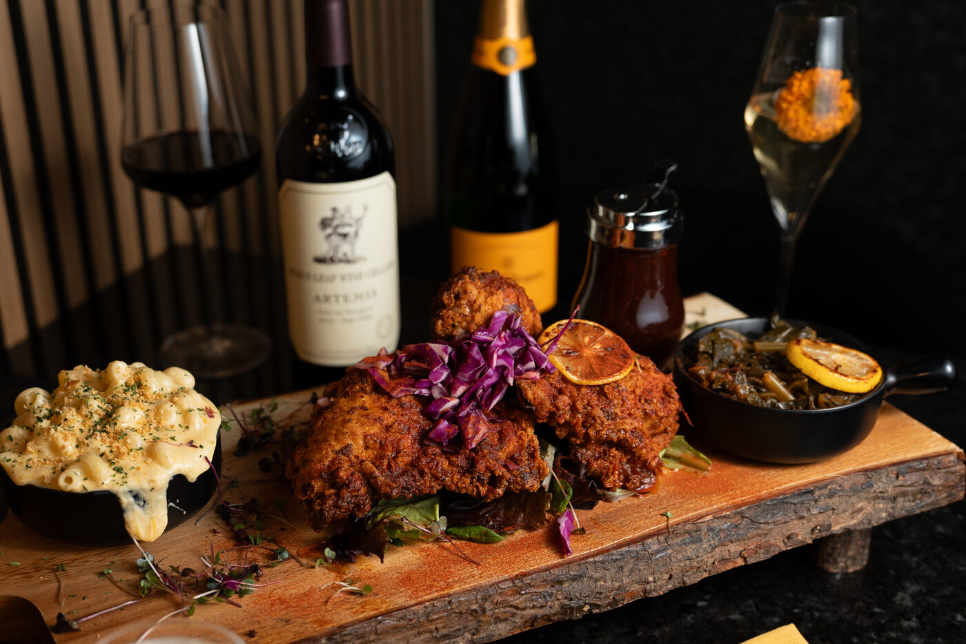 Fried chicken board