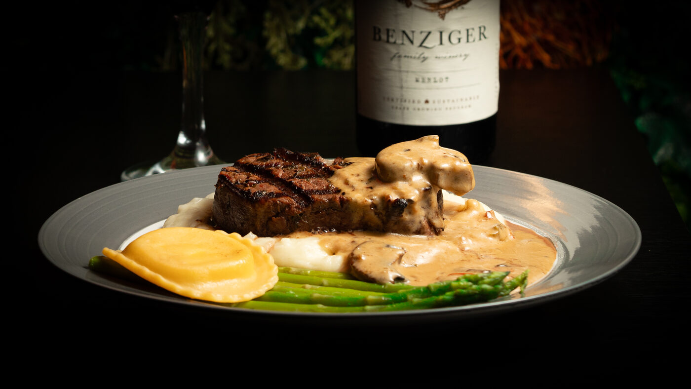 Steak hero shot