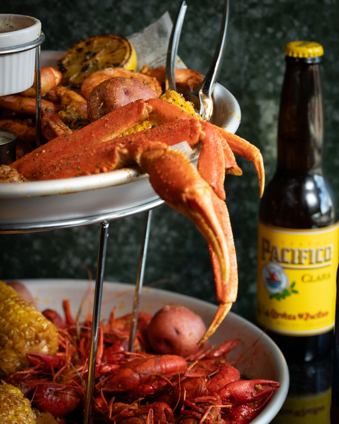 Seafood tower